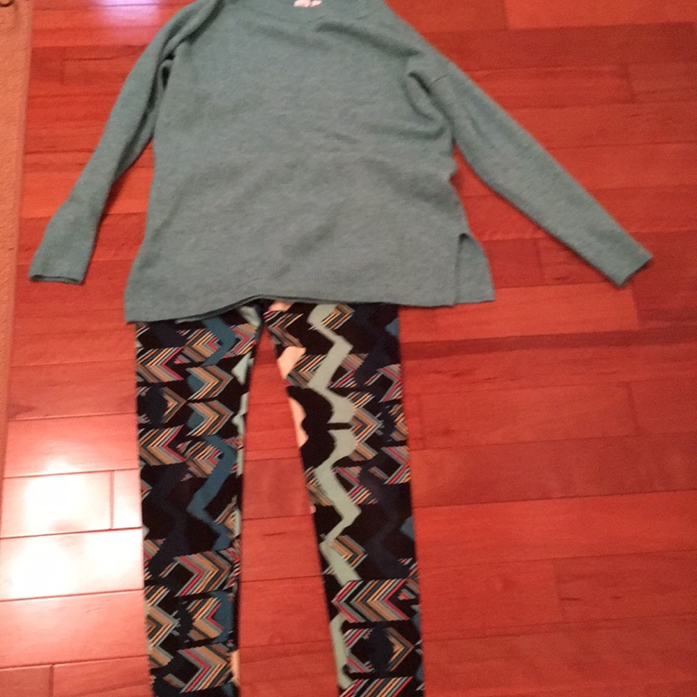 Lightweight Gap Sweater  Aqua  S
